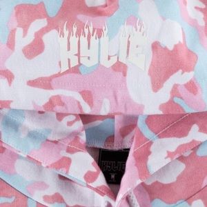 Kylie Shop pink camo hoodie